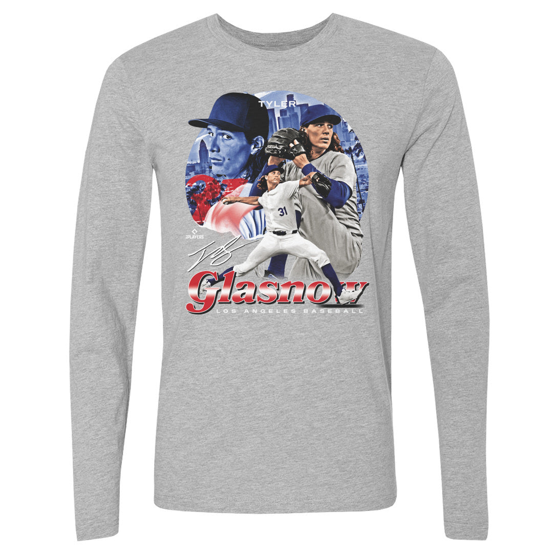 Tyler Glasnow Men&#39;s Long Sleeve T-Shirt | 500 LEVEL