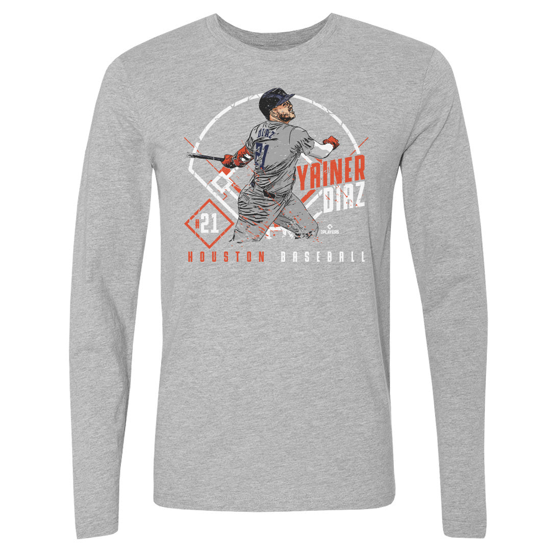 Yainer Diaz Men&#39;s Long Sleeve T-Shirt | 500 LEVEL