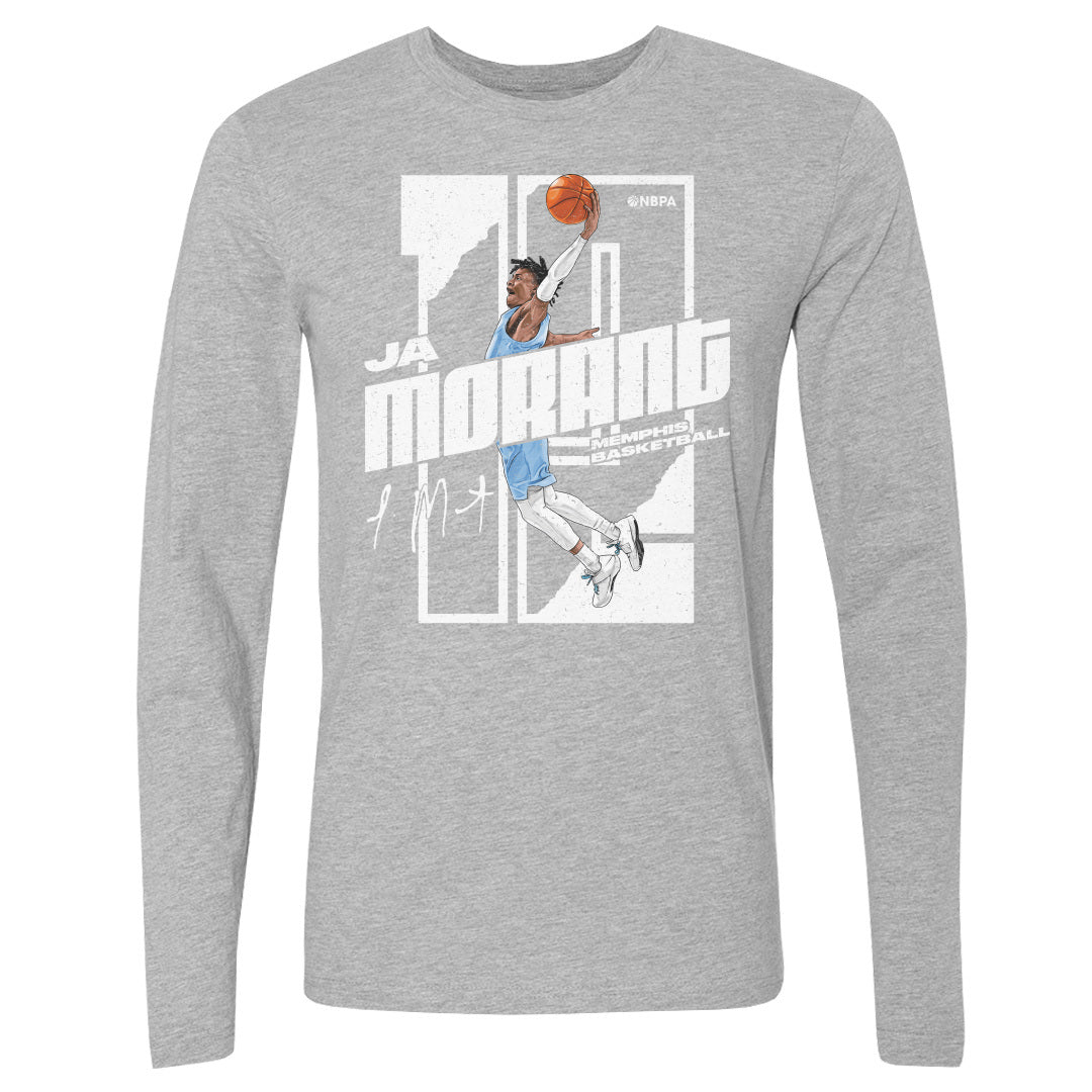 Ja Morant Men&#39;s Long Sleeve T-Shirt | 500 LEVEL