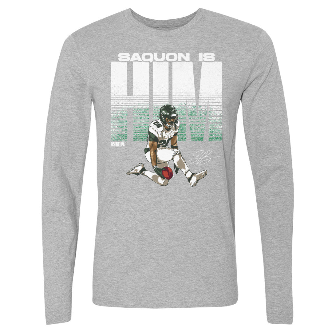 Saquon Barkley Men&#39;s Long Sleeve T-Shirt | 500 LEVEL