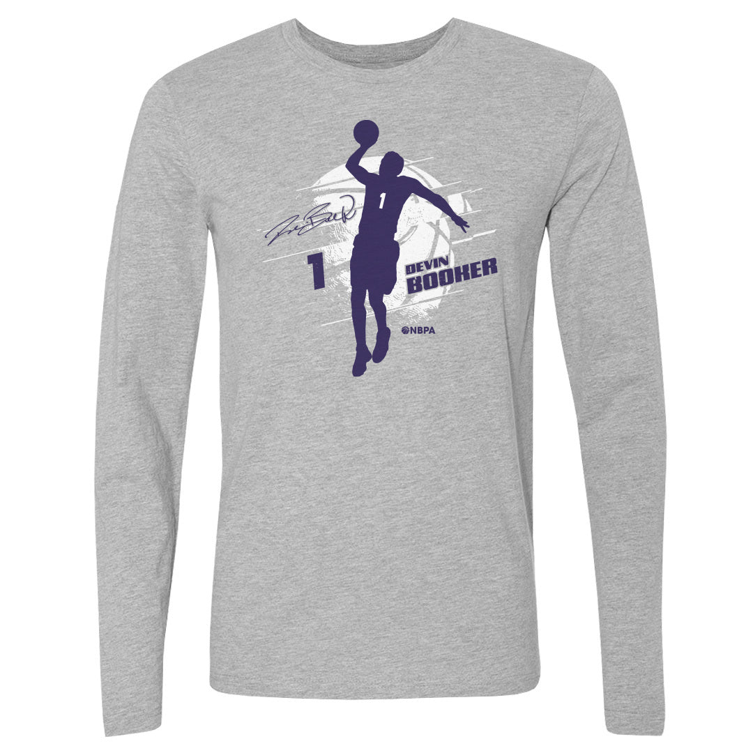 Devin Booker Men&#39;s Long Sleeve T-Shirt | 500 LEVEL