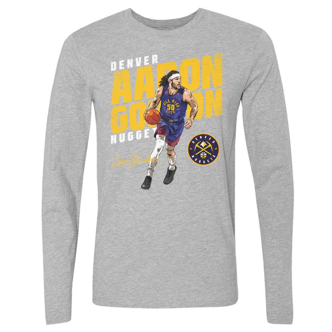 Aaron Gordon Men&#39;s Long Sleeve T-Shirt | 500 LEVEL