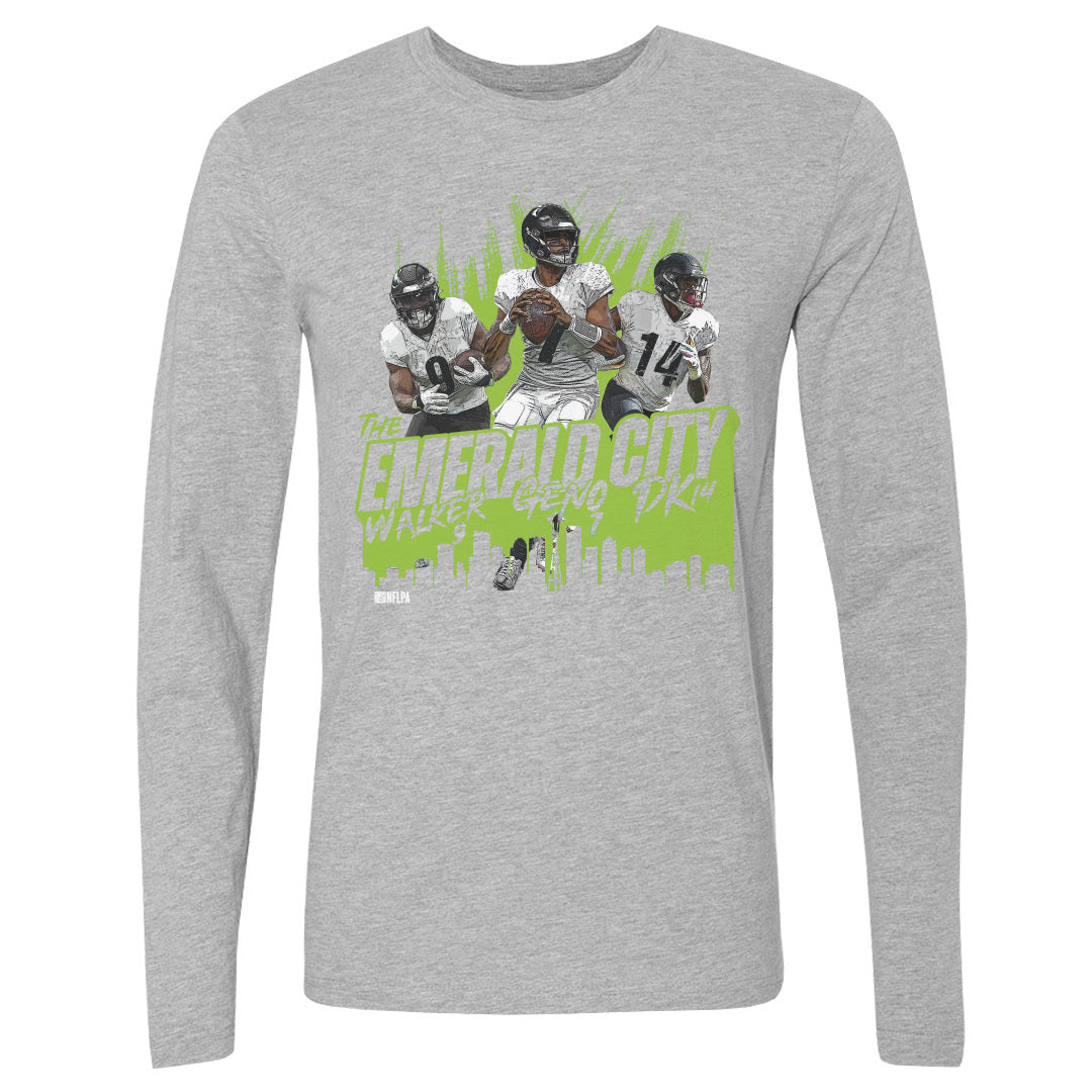 Geno Smith Men&#39;s Long Sleeve T-Shirt | 500 LEVEL