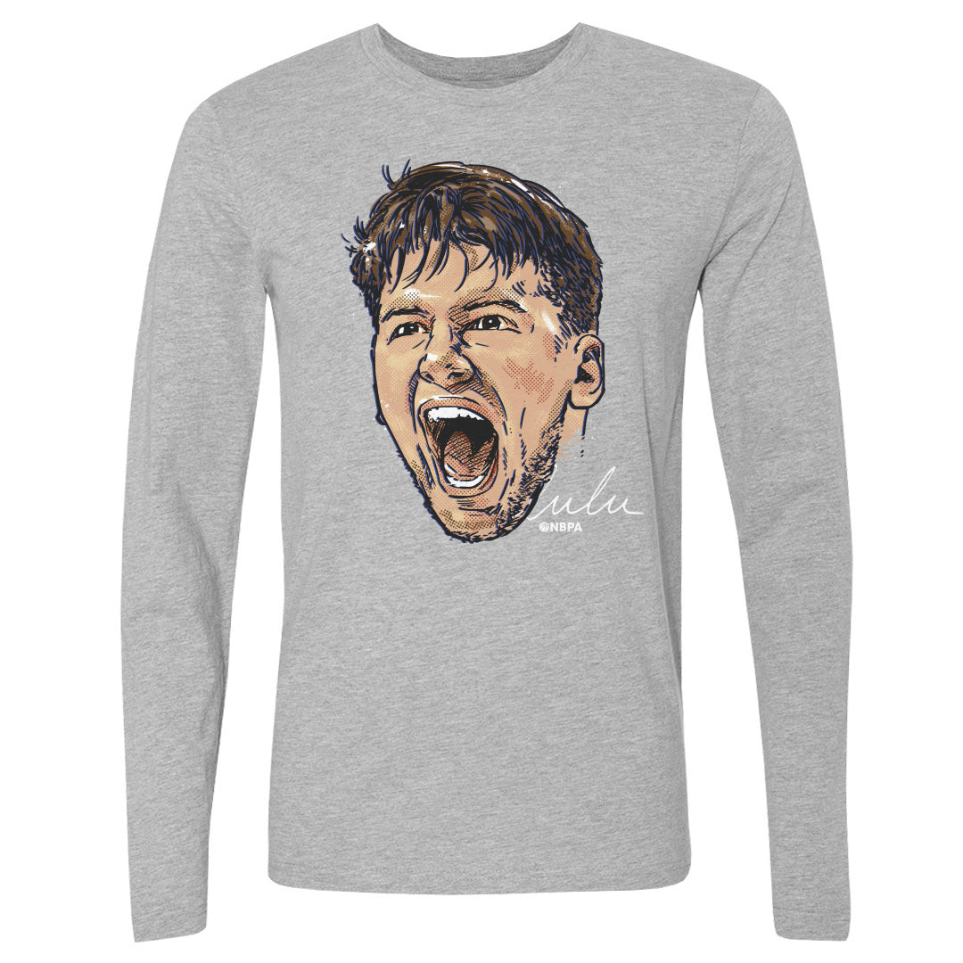 Luka Doncic Men&#39;s Long Sleeve T-Shirt | 500 LEVEL