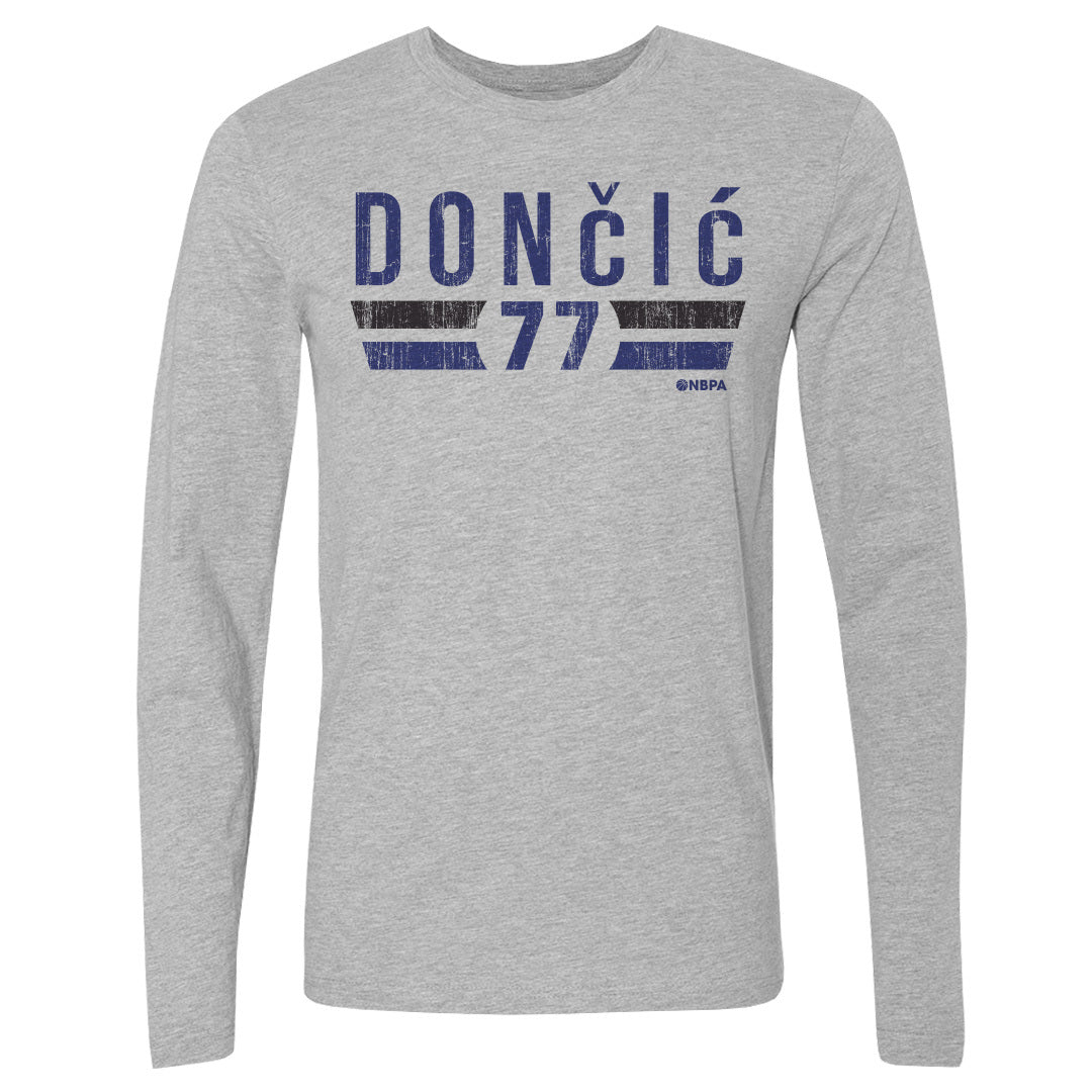 Luka Doncic Men&#39;s Long Sleeve T-Shirt | 500 LEVEL