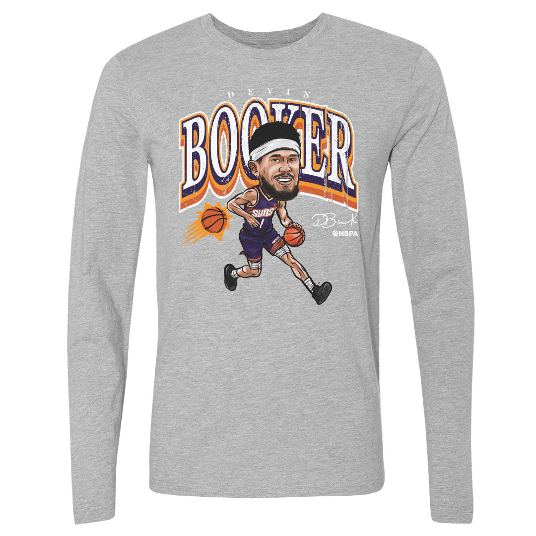 Devin Booker Men&#39;s Long Sleeve T-Shirt | 500 LEVEL