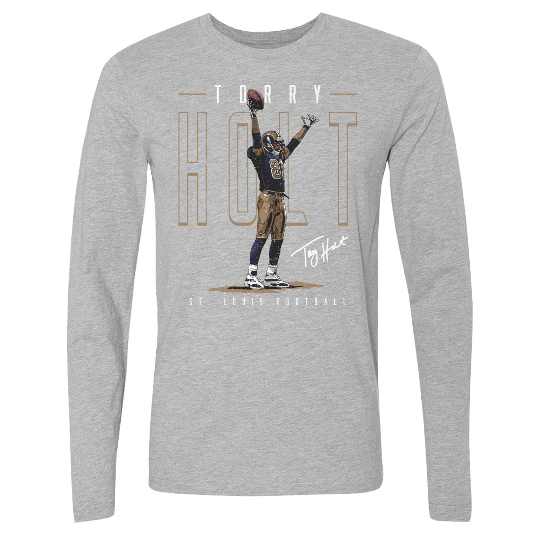 Torry Holt Men&#39;s Long Sleeve T-Shirt | 500 LEVEL