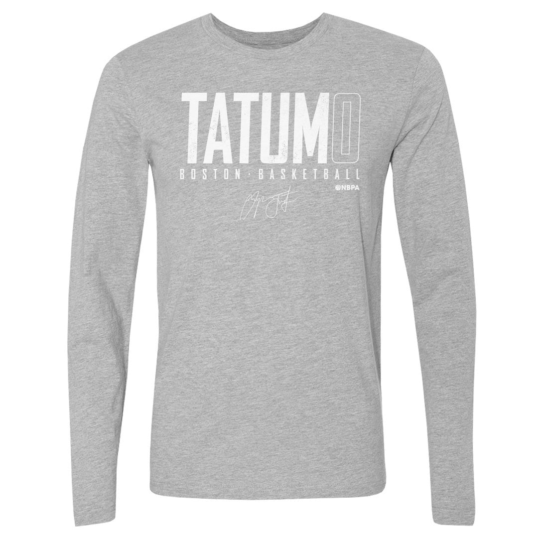 Jayson Tatum Men&#39;s Long Sleeve T-Shirt | 500 LEVEL