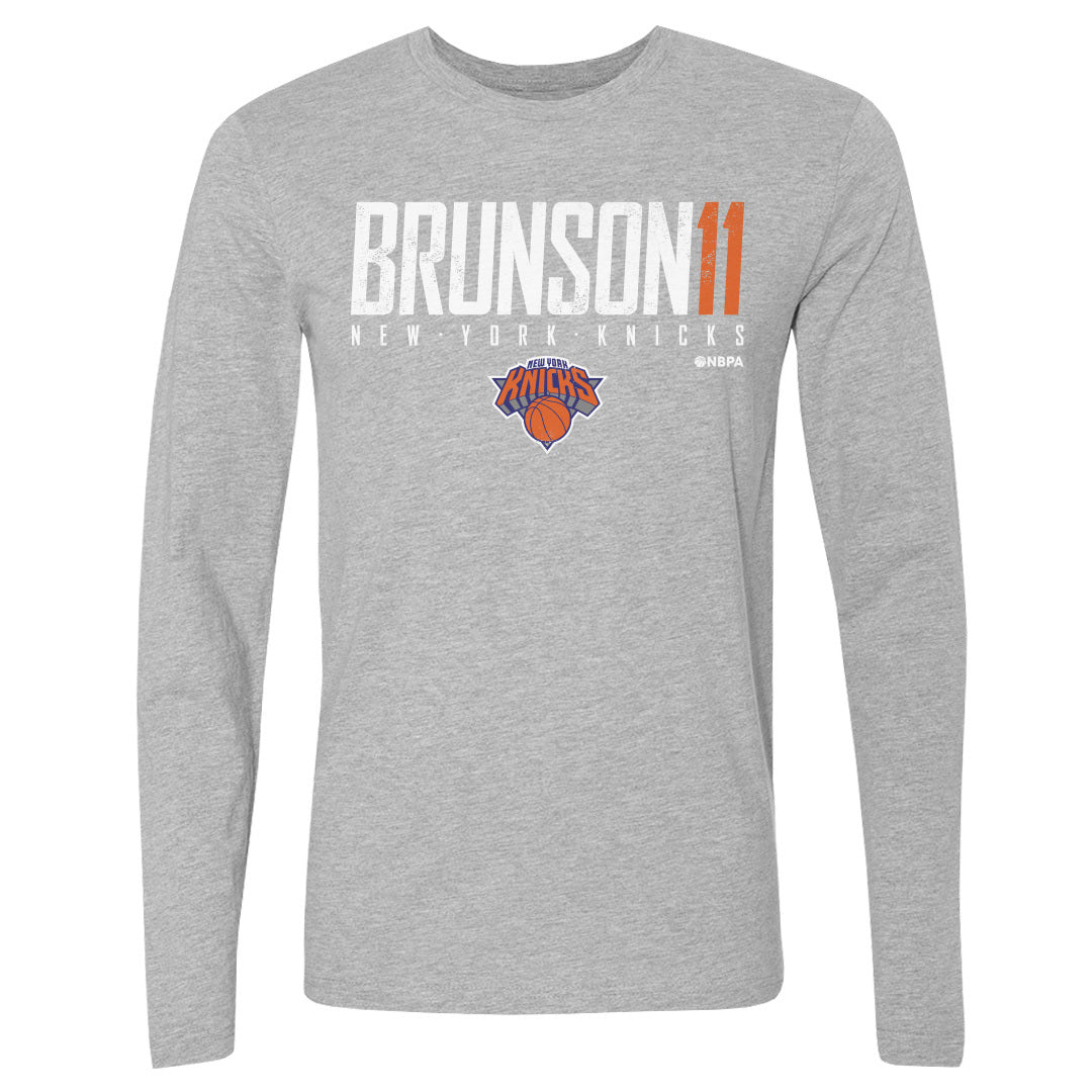 Jalen Brunson Men&#39;s Long Sleeve T-Shirt | 500 LEVEL