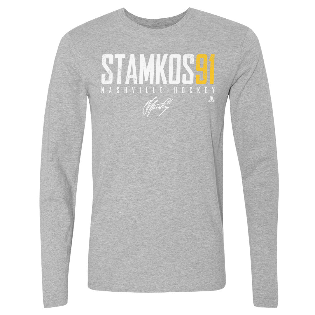 Steven Stamkos Men&#39;s Long Sleeve T-Shirt | 500 LEVEL