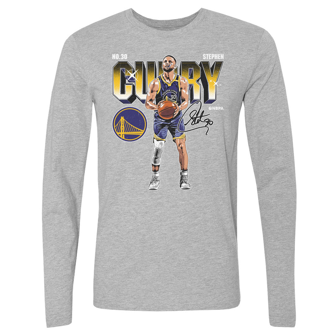 Steph Curry Men&#39;s Long Sleeve T-Shirt | 500 LEVEL