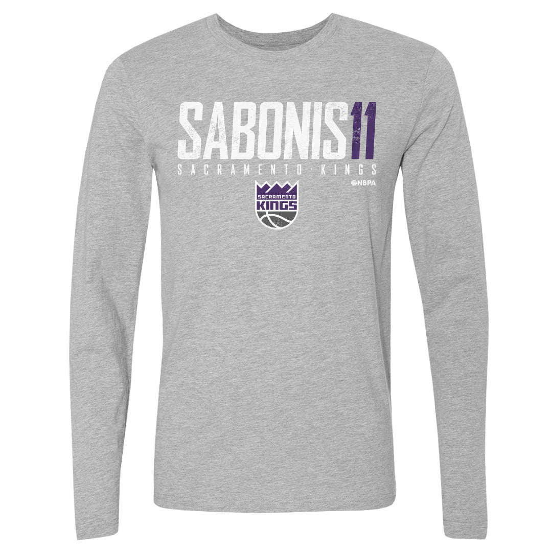 Domantas Sabonis Men&#39;s Long Sleeve T-Shirt | 500 LEVEL