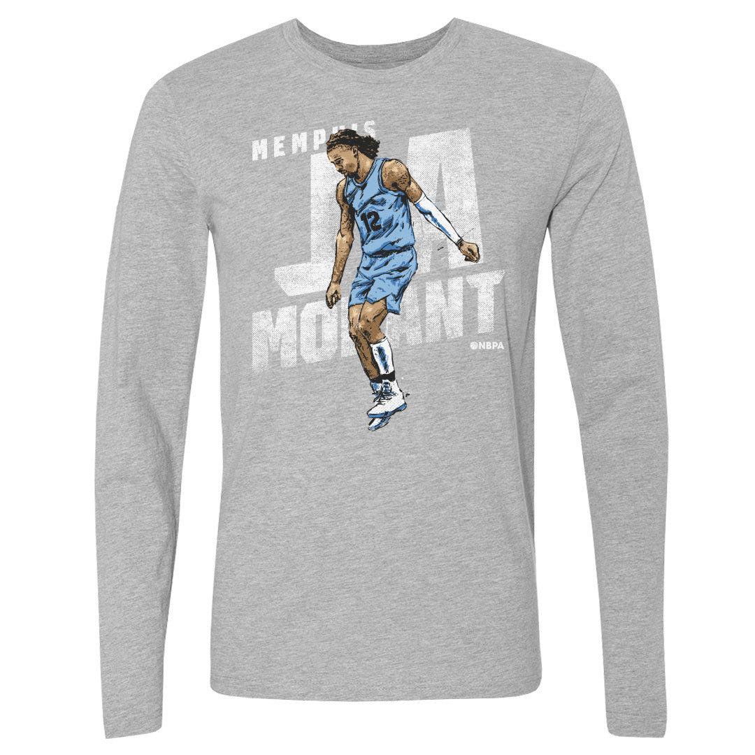 Ja Morant Men&#39;s Long Sleeve T-Shirt | 500 LEVEL