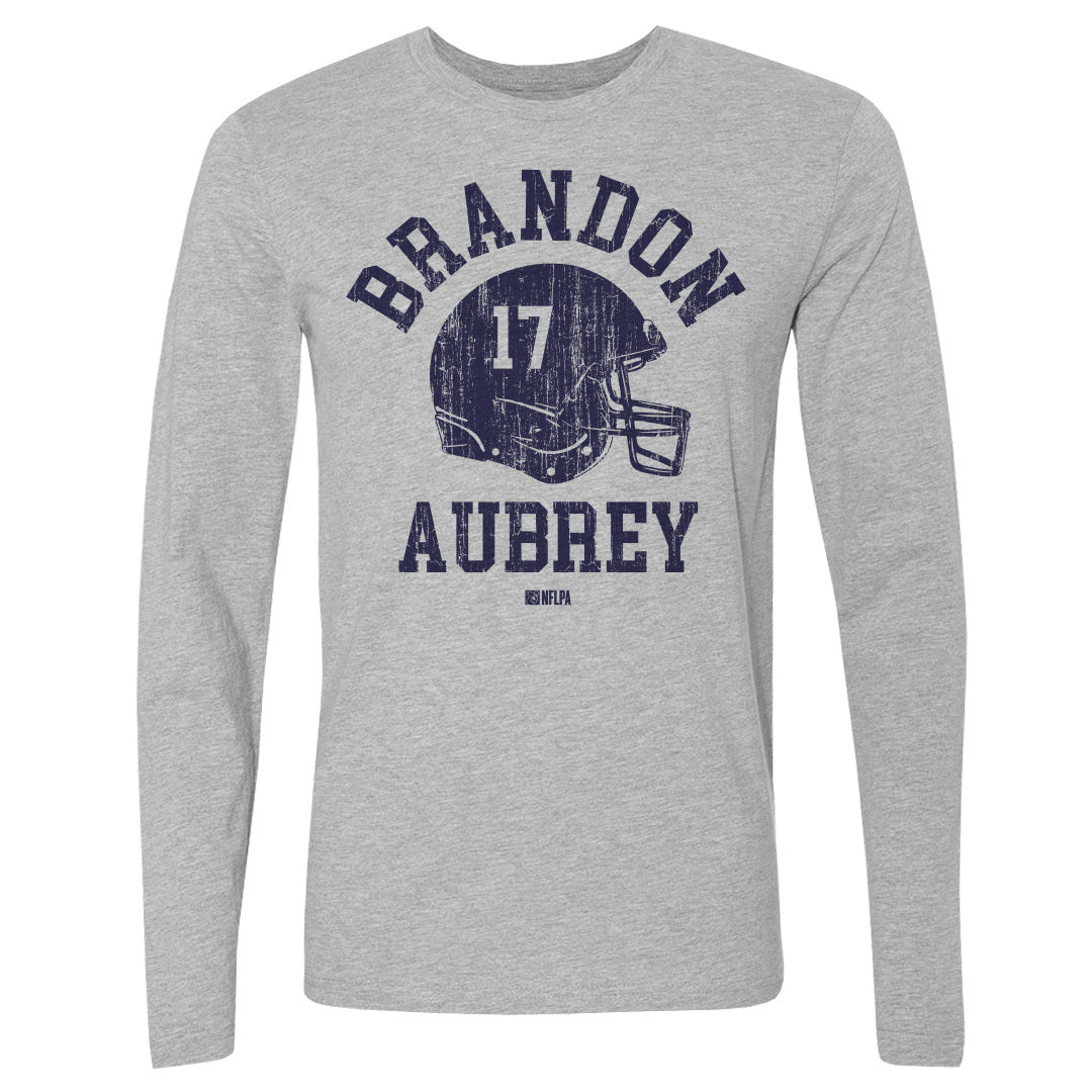 Brandon Aubrey Men&#39;s Long Sleeve T-Shirt | 500 LEVEL