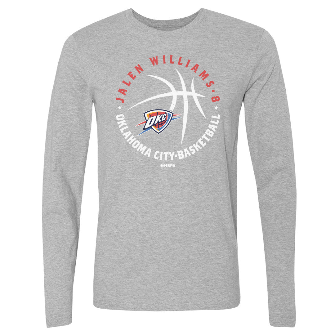 Jalen Williams Men&#39;s Long Sleeve T-Shirt | 500 LEVEL