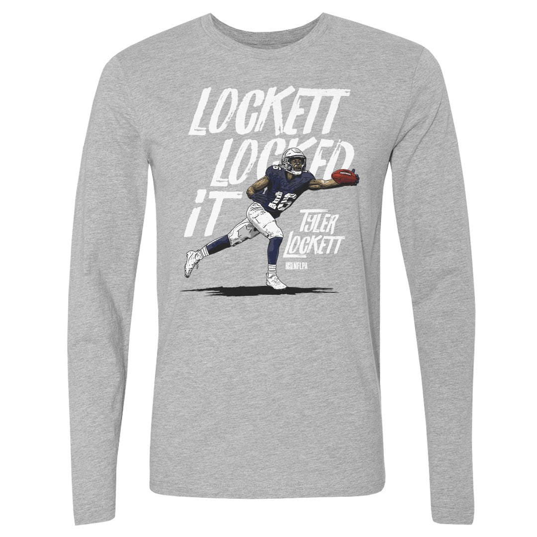 Tyler Lockett Men&#39;s Long Sleeve T-Shirt | 500 LEVEL