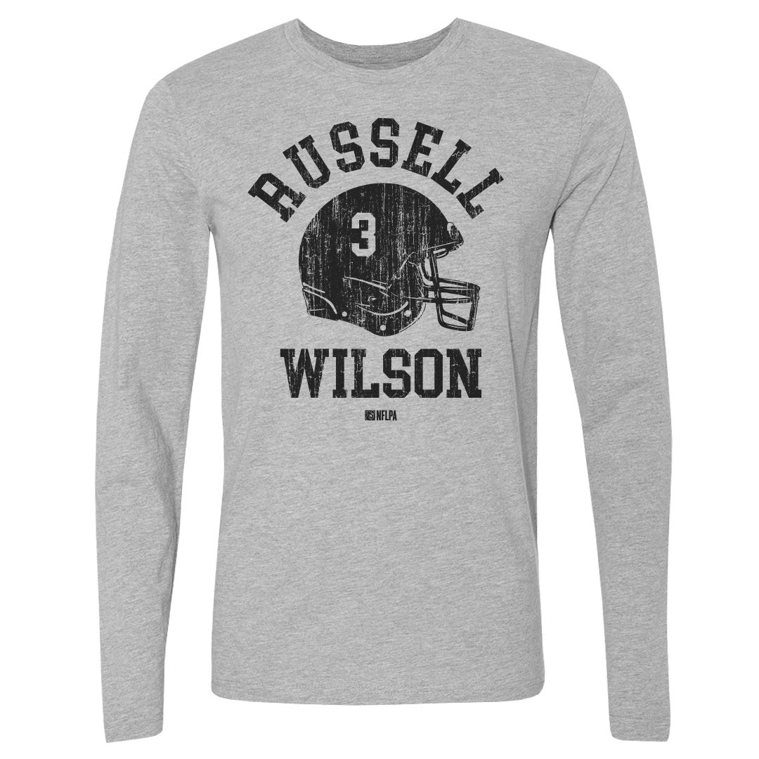 Russell Wilson Men&#39;s Long Sleeve T-Shirt | 500 LEVEL