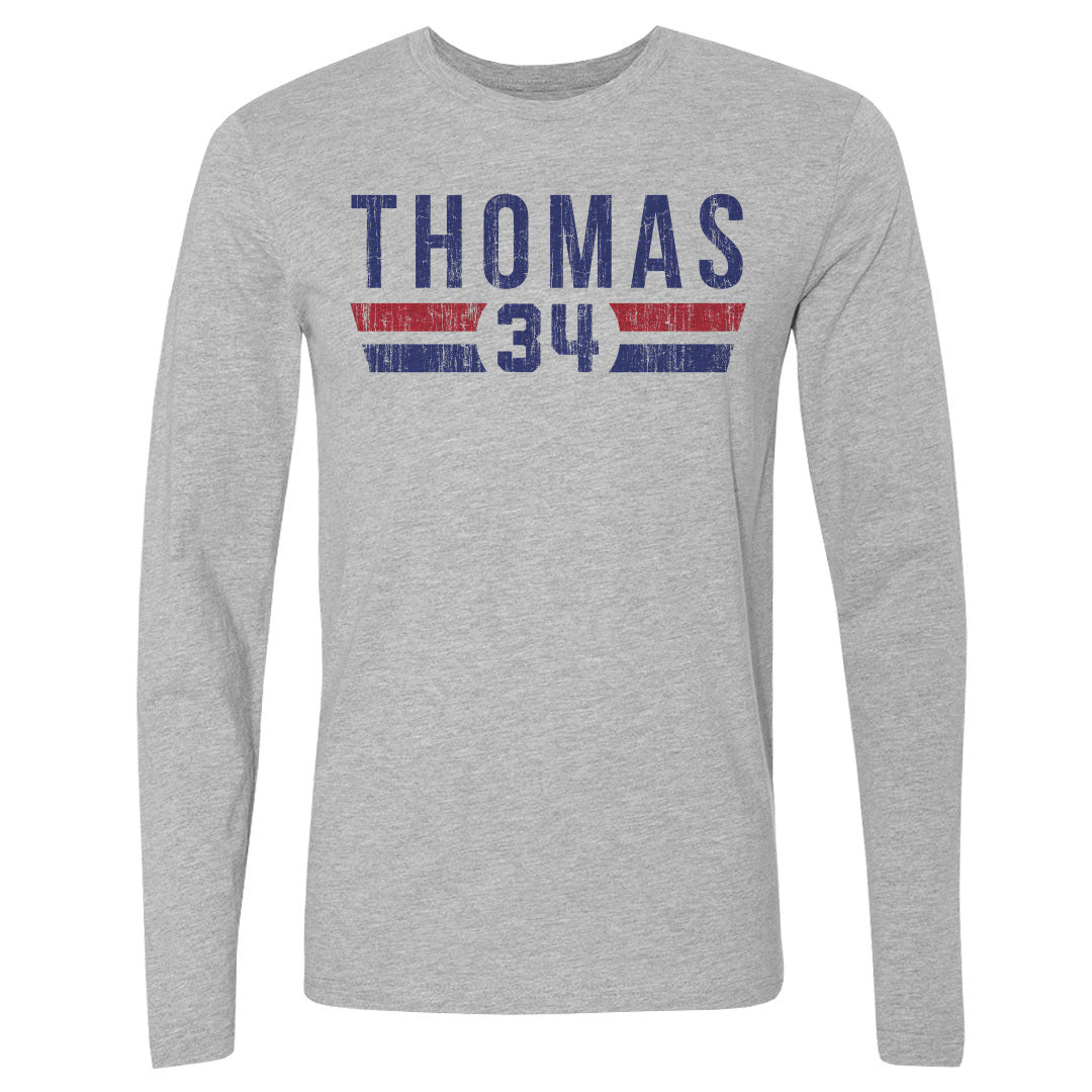 Thurman Thomas Men&#39;s Long Sleeve T-Shirt | 500 LEVEL