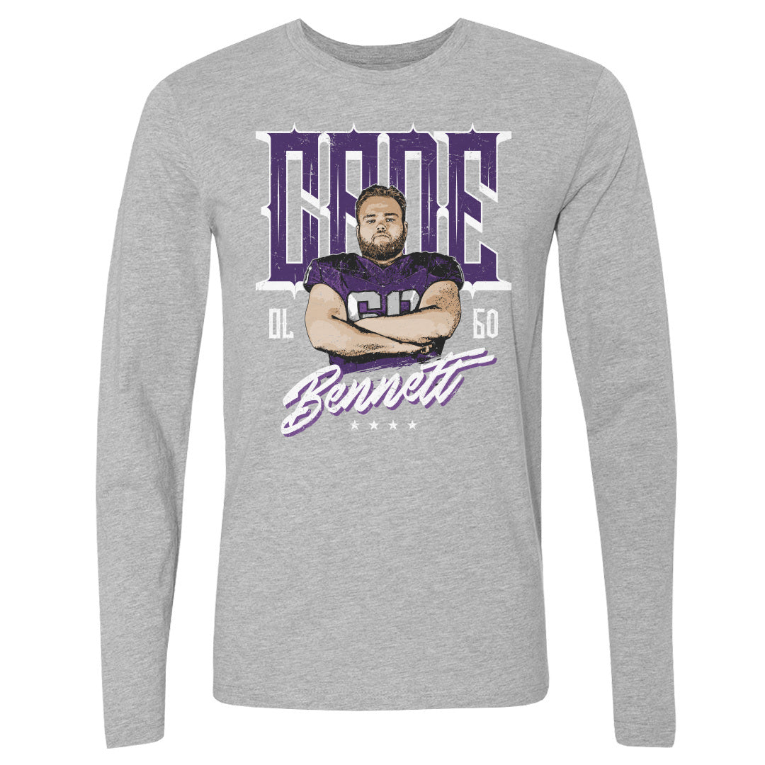 Cade Bennett Men&#39;s Long Sleeve T-Shirt | 500 LEVEL