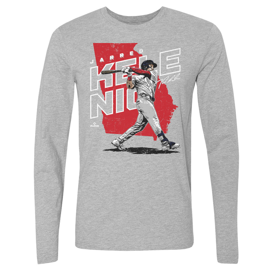 Jarred Kelenic Men&#39;s Long Sleeve T-Shirt | 500 LEVEL