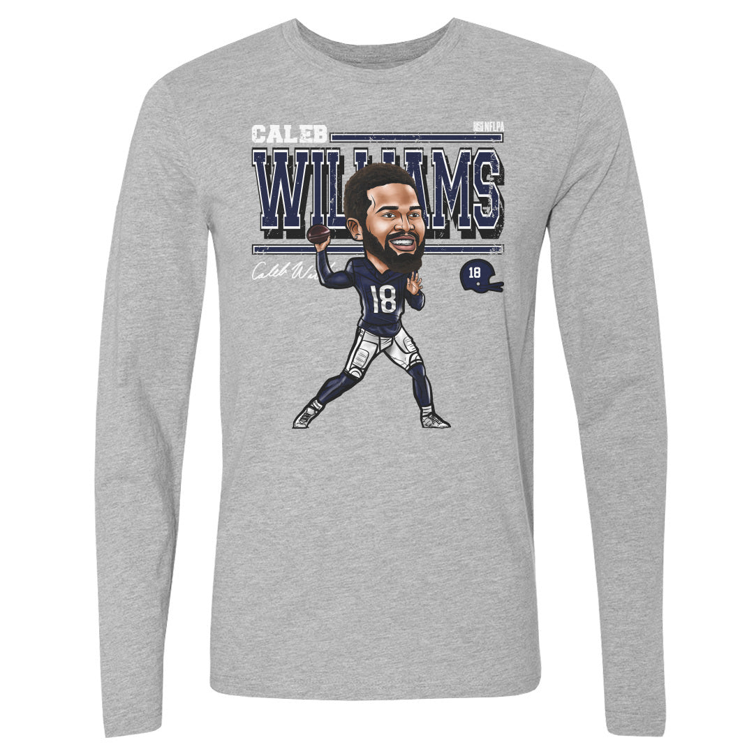 Caleb Williams Men&#39;s Long Sleeve T-Shirt | 500 LEVEL