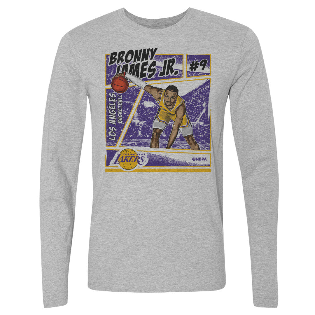 Bronny James Jr. Men&#39;s Long Sleeve T-Shirt | 500 LEVEL