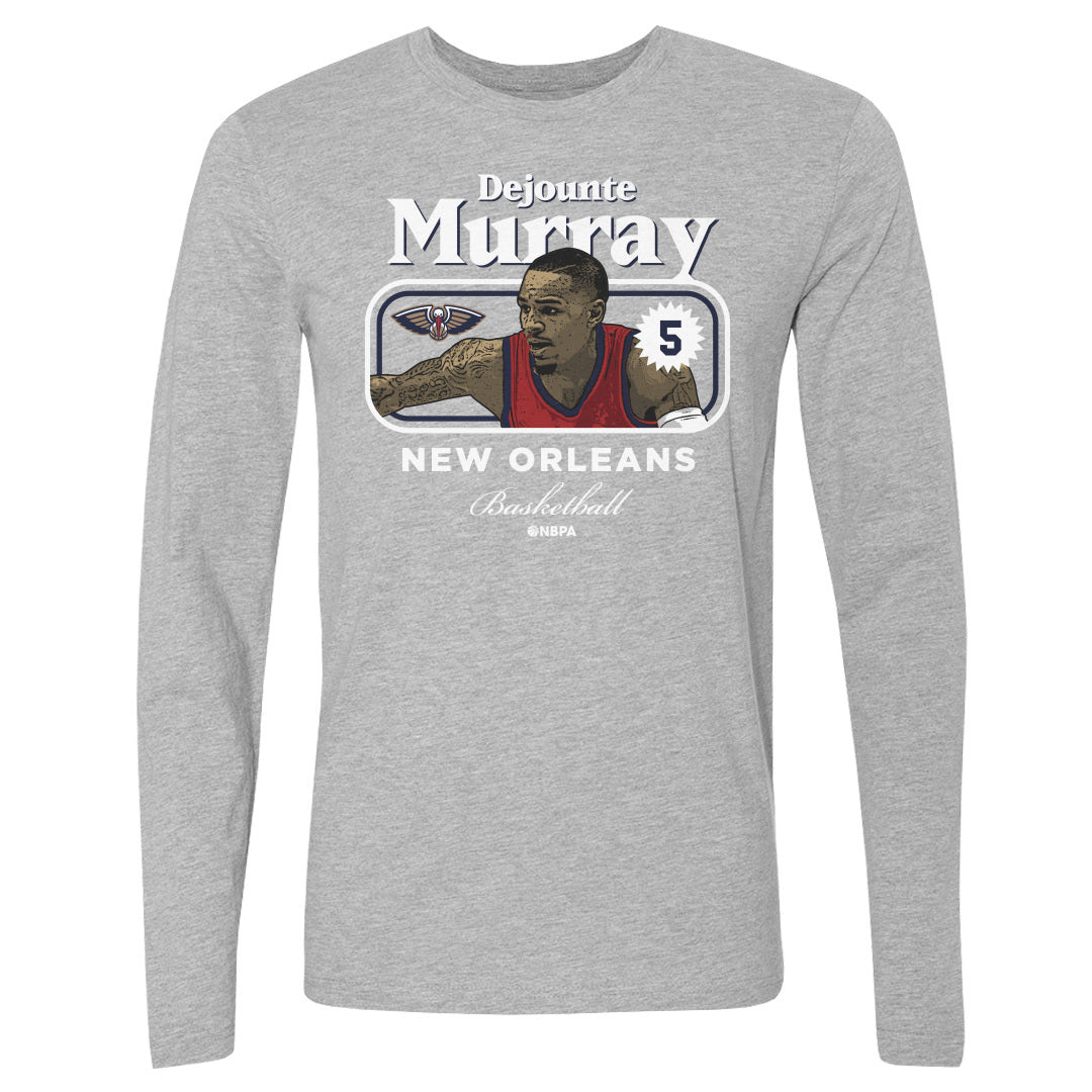 Dejounte Murray Men&#39;s Long Sleeve T-Shirt | 500 LEVEL