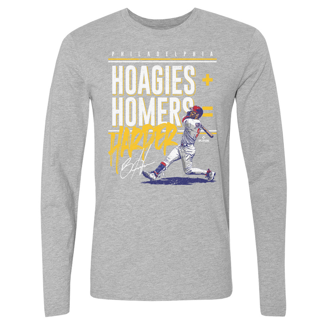 Bryce Harper Men&#39;s Long Sleeve T-Shirt | 500 LEVEL