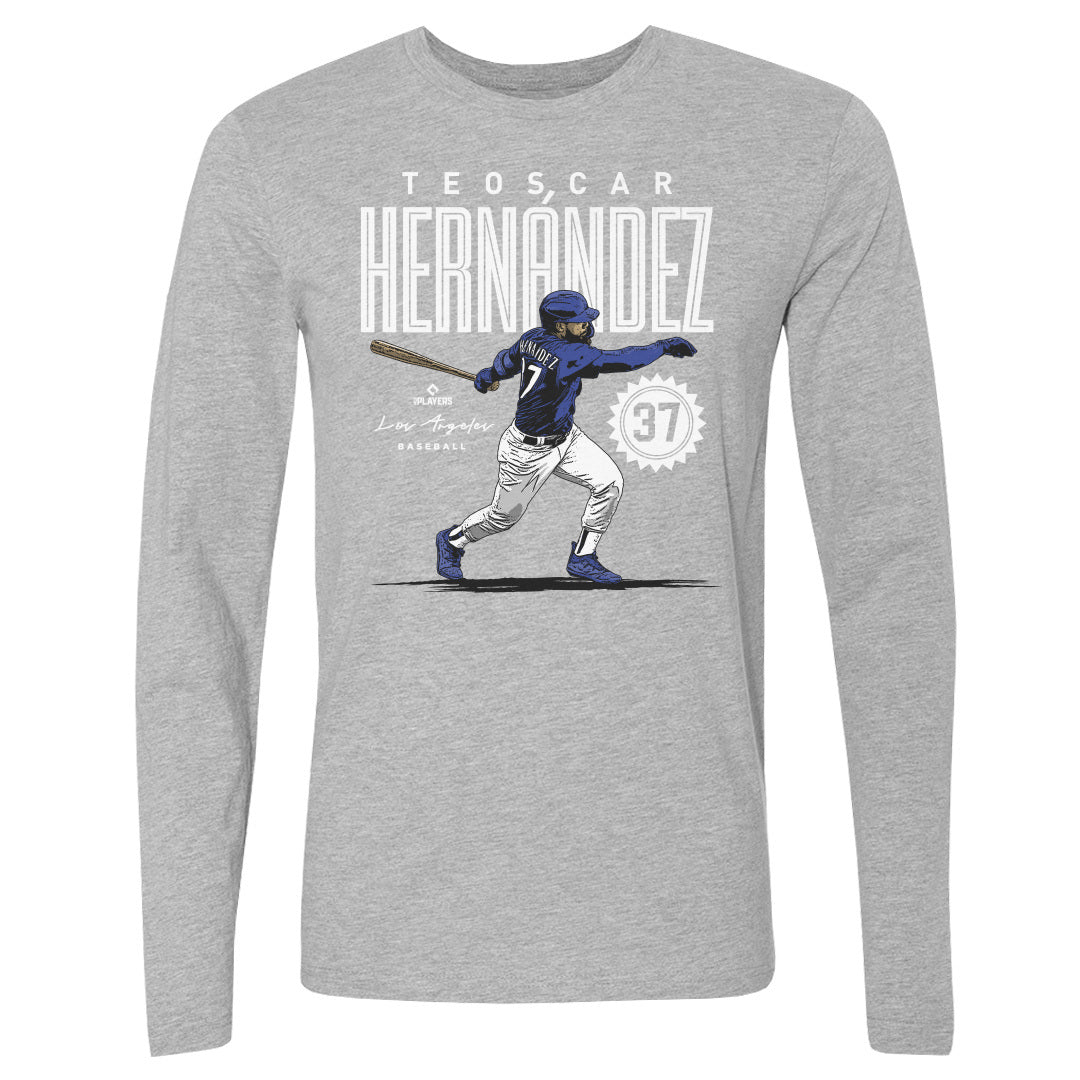 Teoscar Hernandez Men&#39;s Long Sleeve T-Shirt | 500 LEVEL