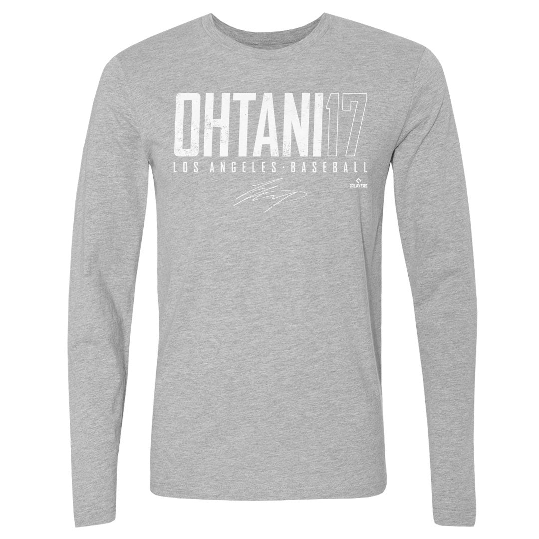 Shohei Ohtani Men&#39;s Long Sleeve T-Shirt | 500 LEVEL