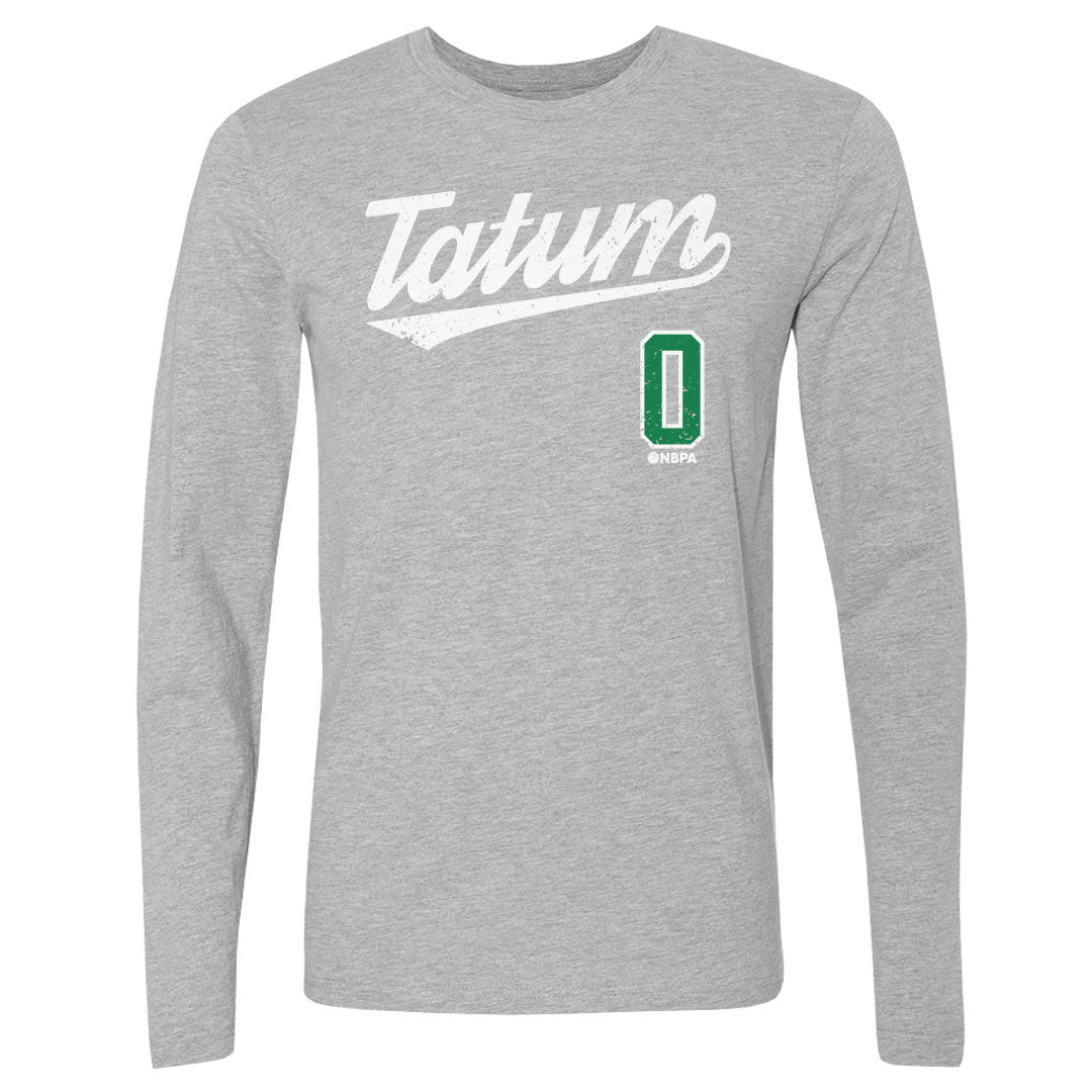 Jayson Tatum Men&#39;s Long Sleeve T-Shirt | 500 LEVEL