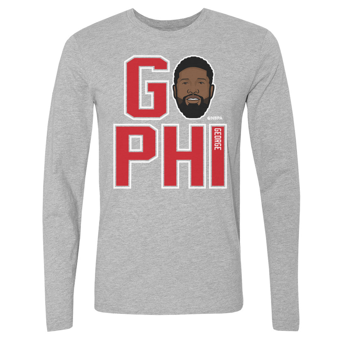 Paul George Men&#39;s Long Sleeve T-Shirt | 500 LEVEL