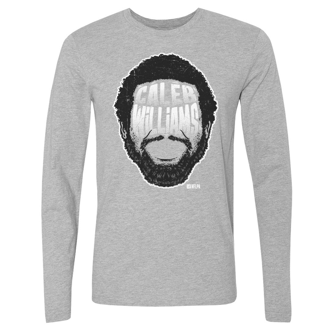 Caleb Williams Men&#39;s Long Sleeve T-Shirt | 500 LEVEL