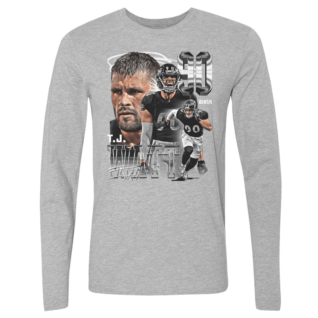 T.J. Watt Men&#39;s Long Sleeve T-Shirt | 500 LEVEL