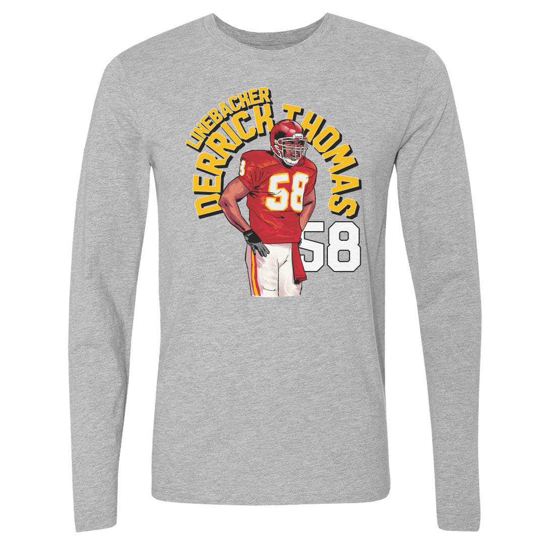 Derrick Thomas Men&#39;s Long Sleeve T-Shirt | 500 LEVEL