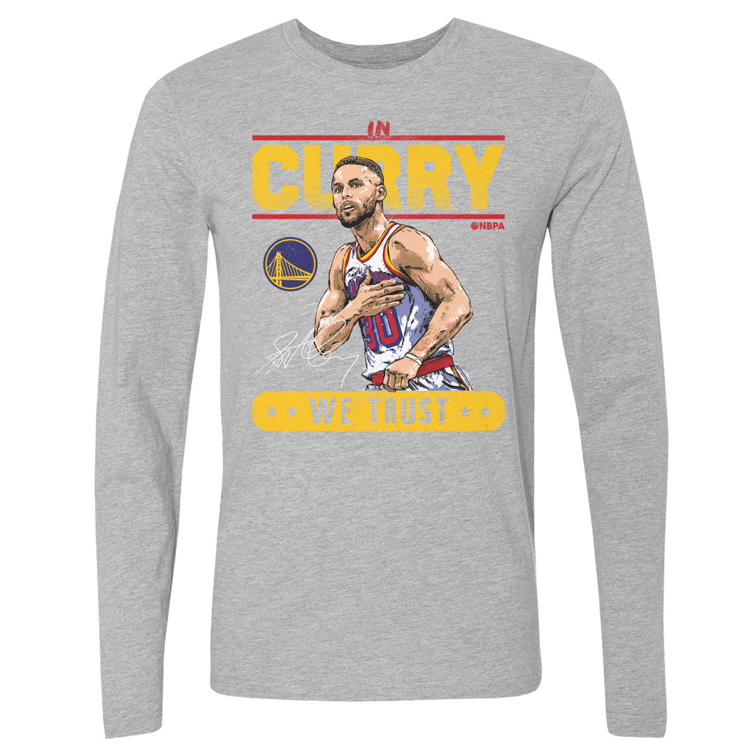 Steph Curry Men&#39;s Long Sleeve T-Shirt | 500 LEVEL