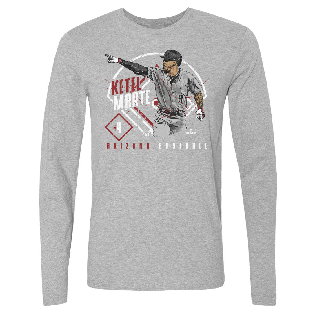 Ketel Marte Men&#39;s Long Sleeve T-Shirt | 500 LEVEL