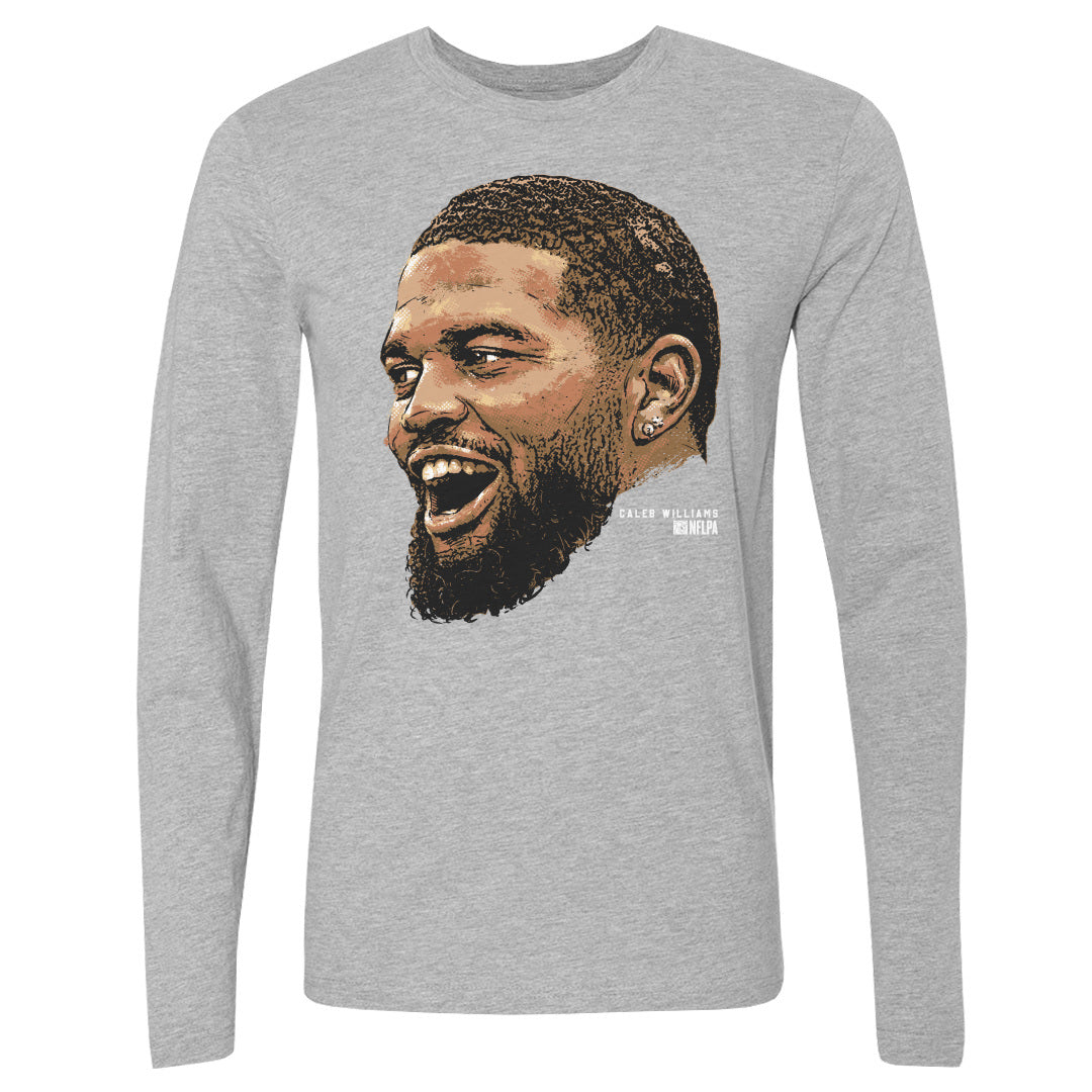 Caleb Williams Men&#39;s Long Sleeve T-Shirt | 500 LEVEL