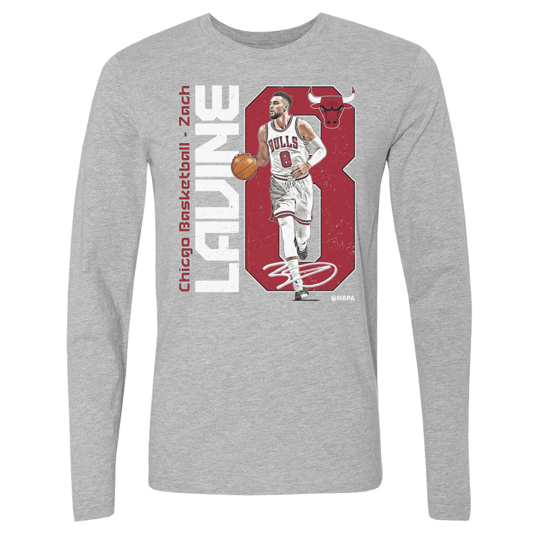 Zach Lavine Men&#39;s Long Sleeve T-Shirt | 500 LEVEL