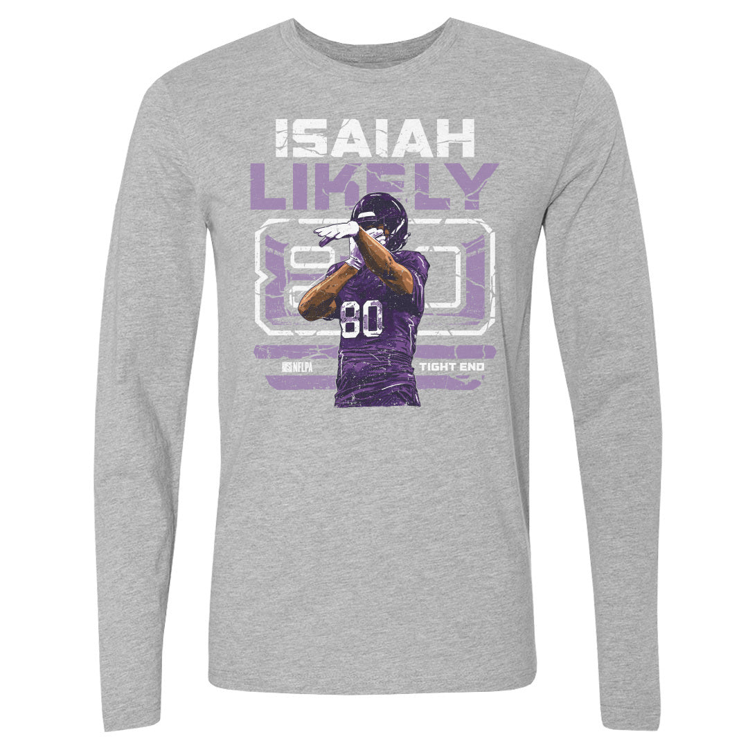 Isaiah Likely Men&#39;s Long Sleeve T-Shirt | 500 LEVEL