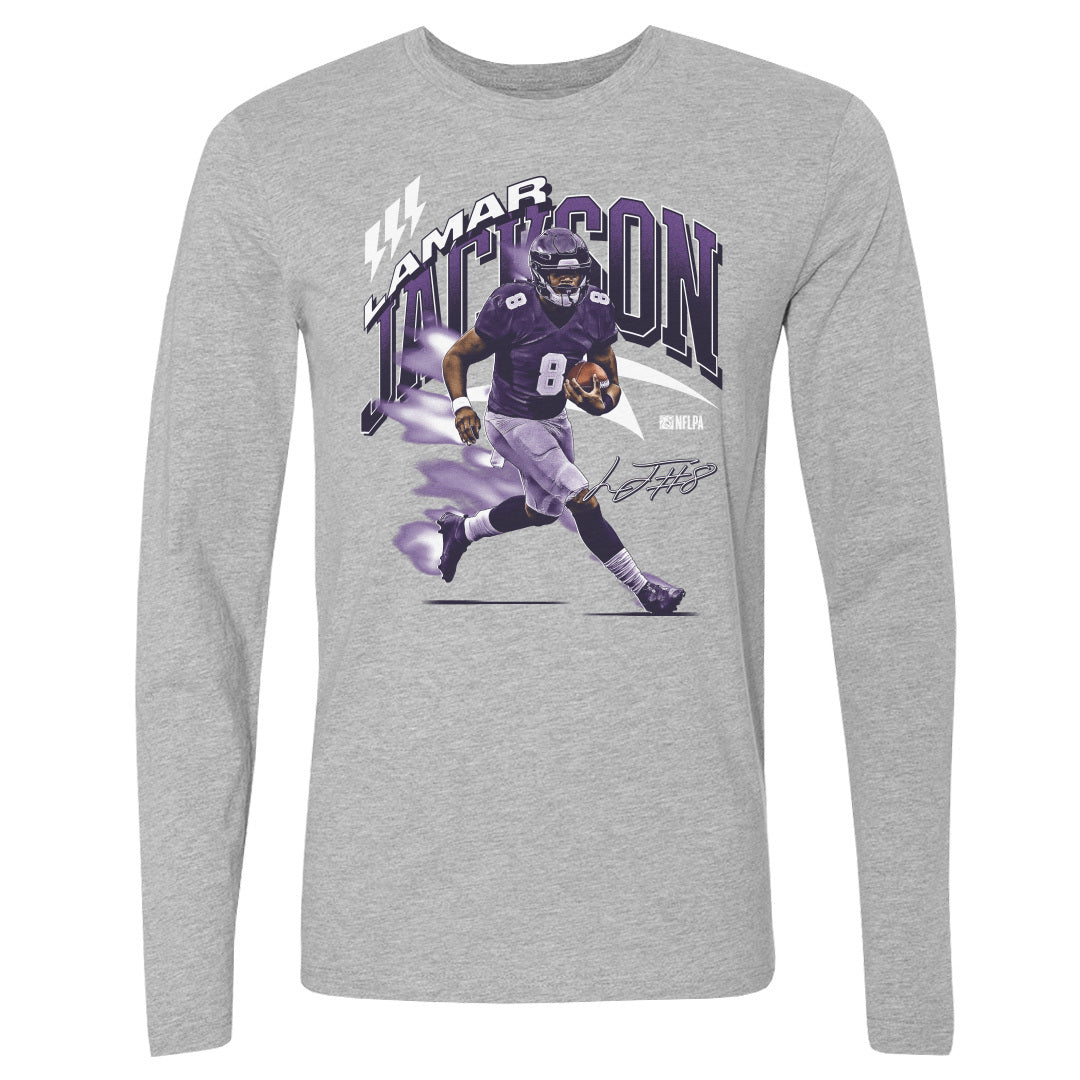 Lamar Jackson Men&#39;s Long Sleeve T-Shirt | 500 LEVEL