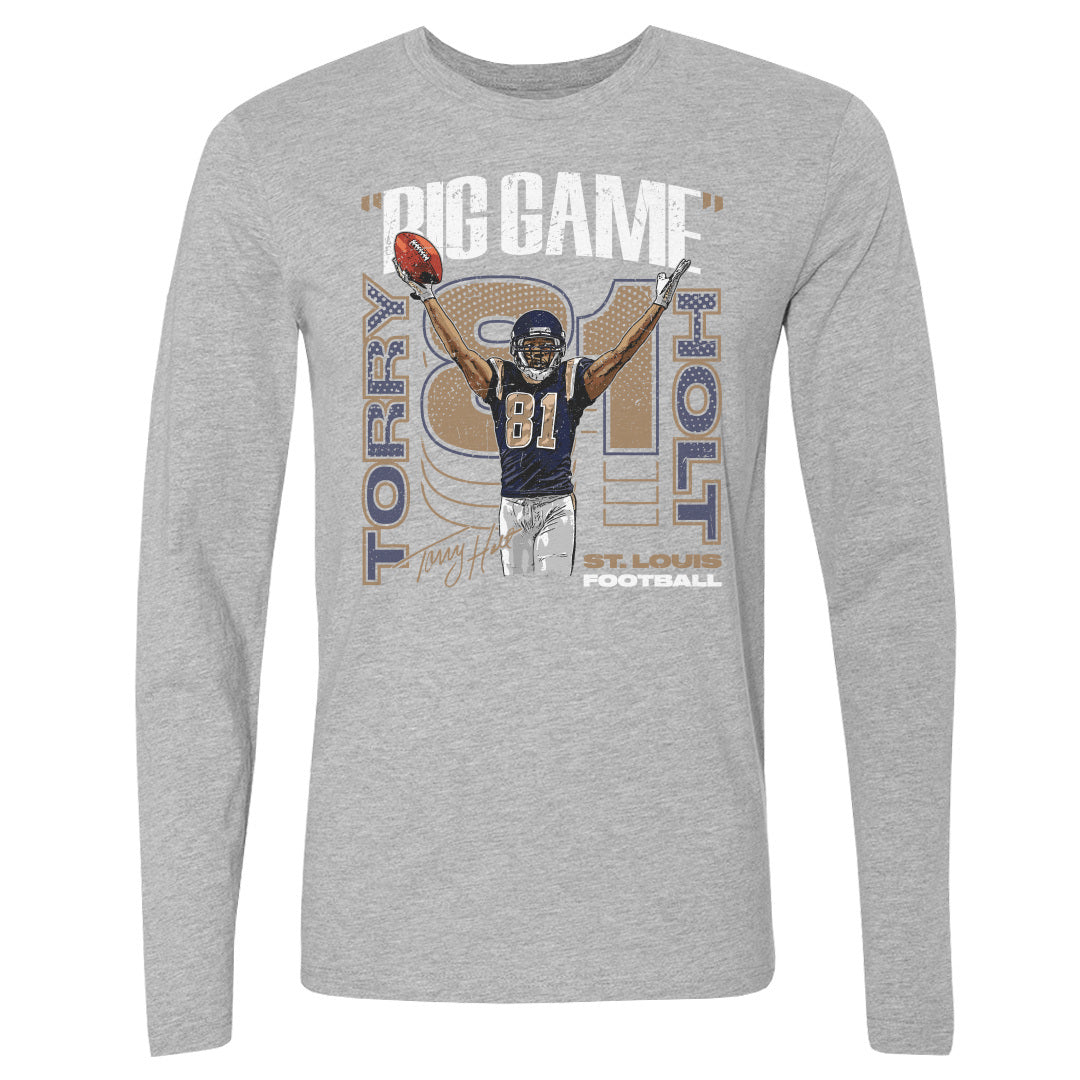 Torry Holt Men&#39;s Long Sleeve T-Shirt | 500 LEVEL