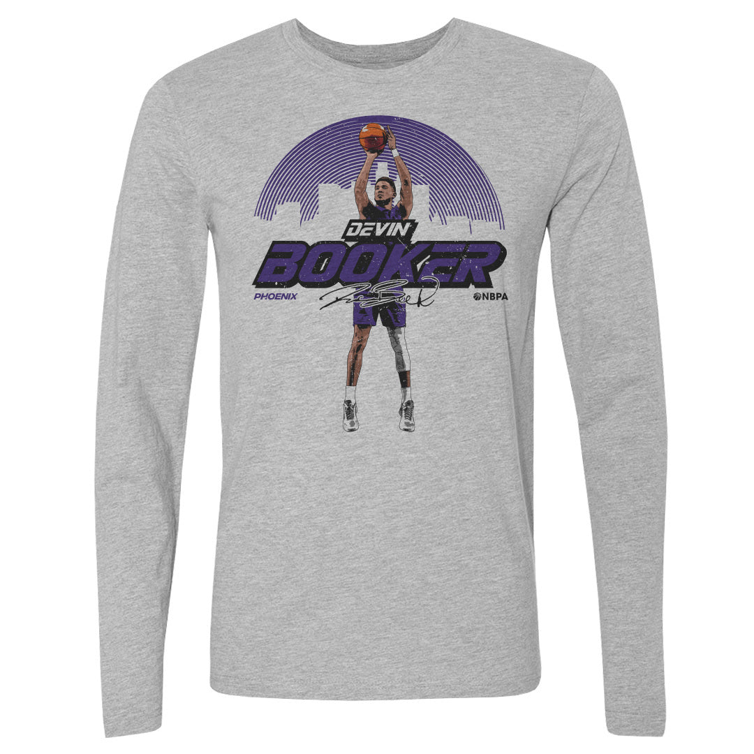 Devin Booker Men&#39;s Long Sleeve T-Shirt | 500 LEVEL