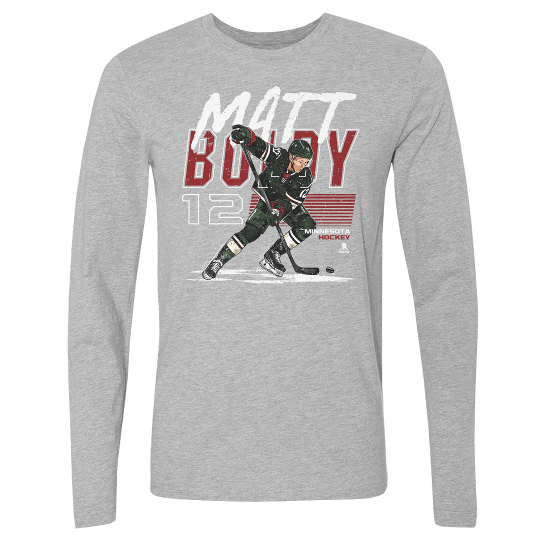 Matt Boldy Men&#39;s Long Sleeve T-Shirt | 500 LEVEL