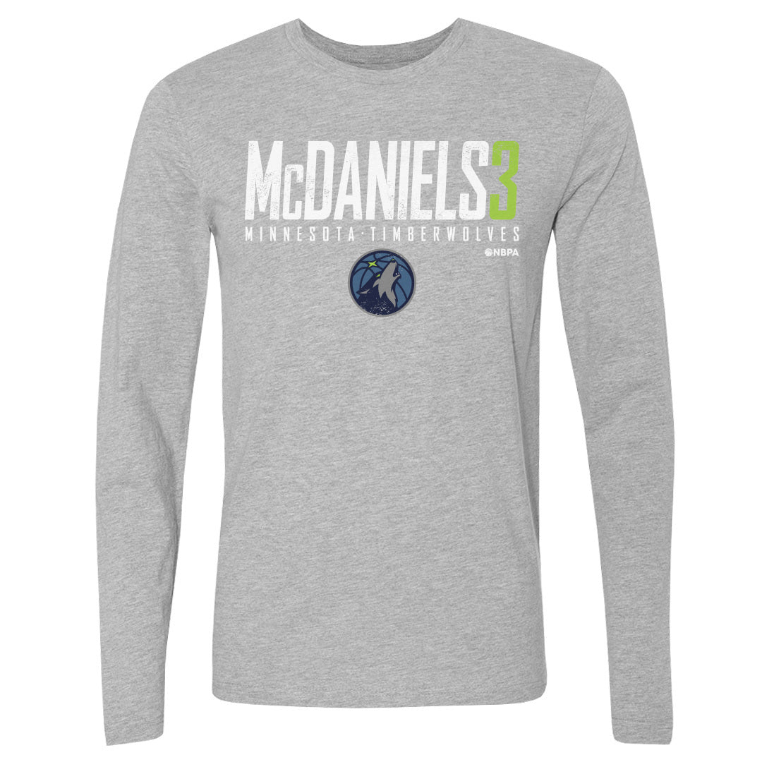 Jaden McDaniels Men&#39;s Long Sleeve T-Shirt | 500 LEVEL