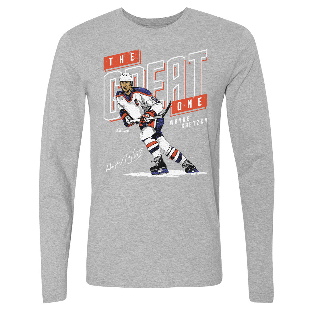 Wayne Gretzky Men&#39;s Long Sleeve T-Shirt | 500 LEVEL