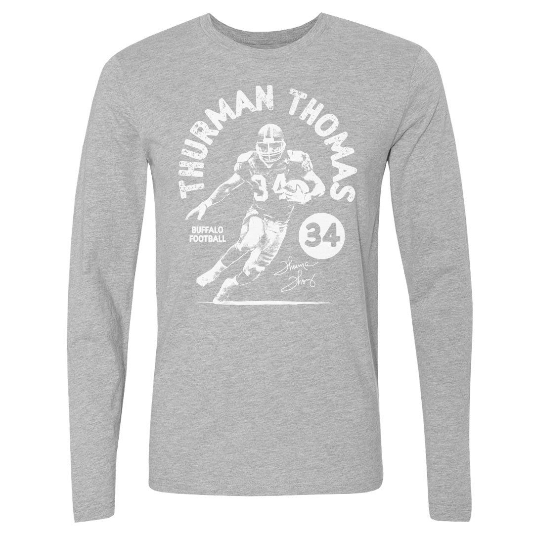 Thurman Thomas Men&#39;s Long Sleeve T-Shirt | 500 LEVEL