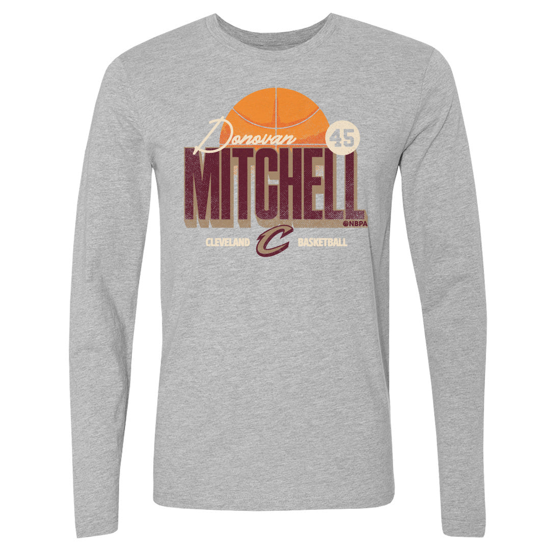 Donovan Mitchell Men&#39;s Long Sleeve T-Shirt | 500 LEVEL