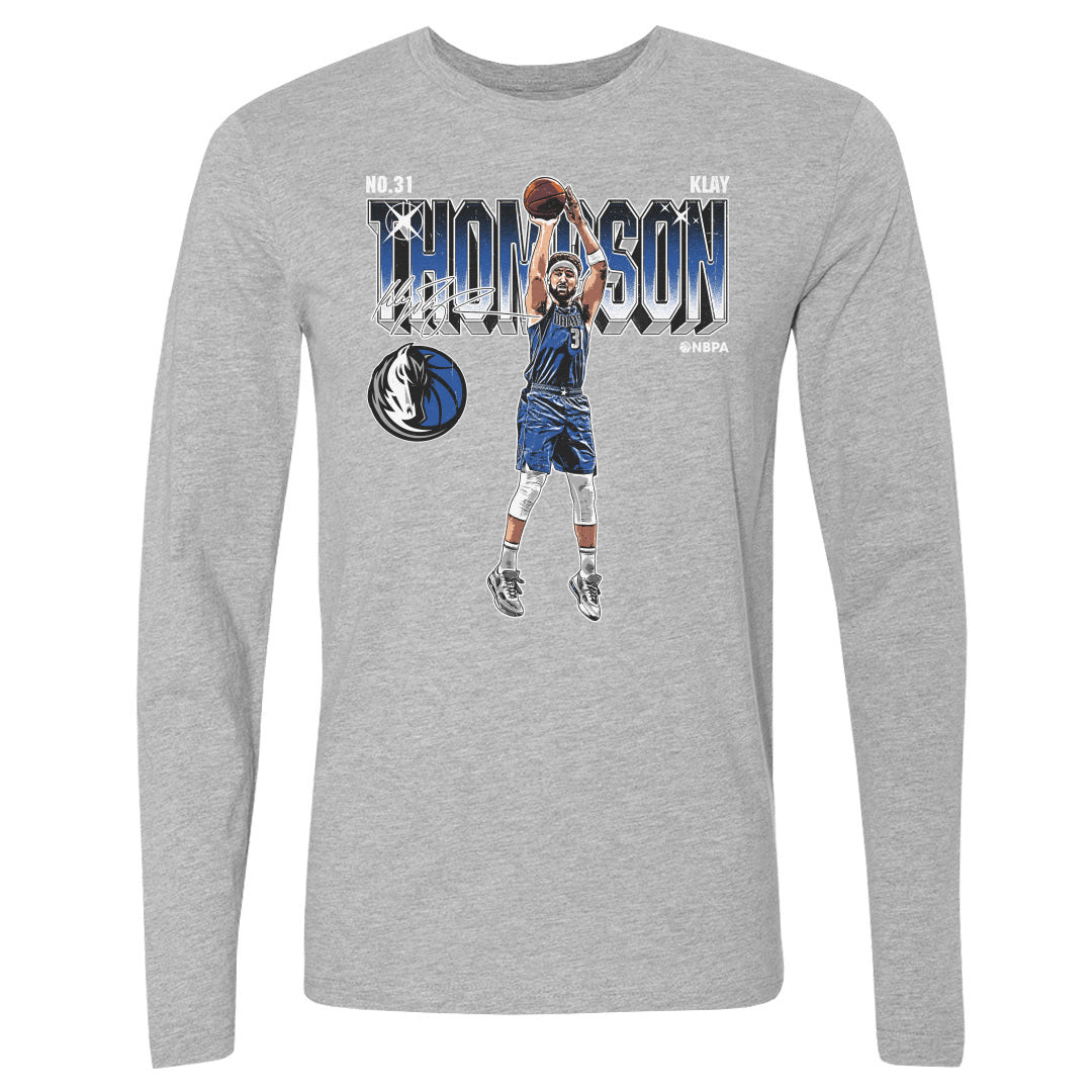 Klay Thompson Men&#39;s Long Sleeve T-Shirt | 500 LEVEL