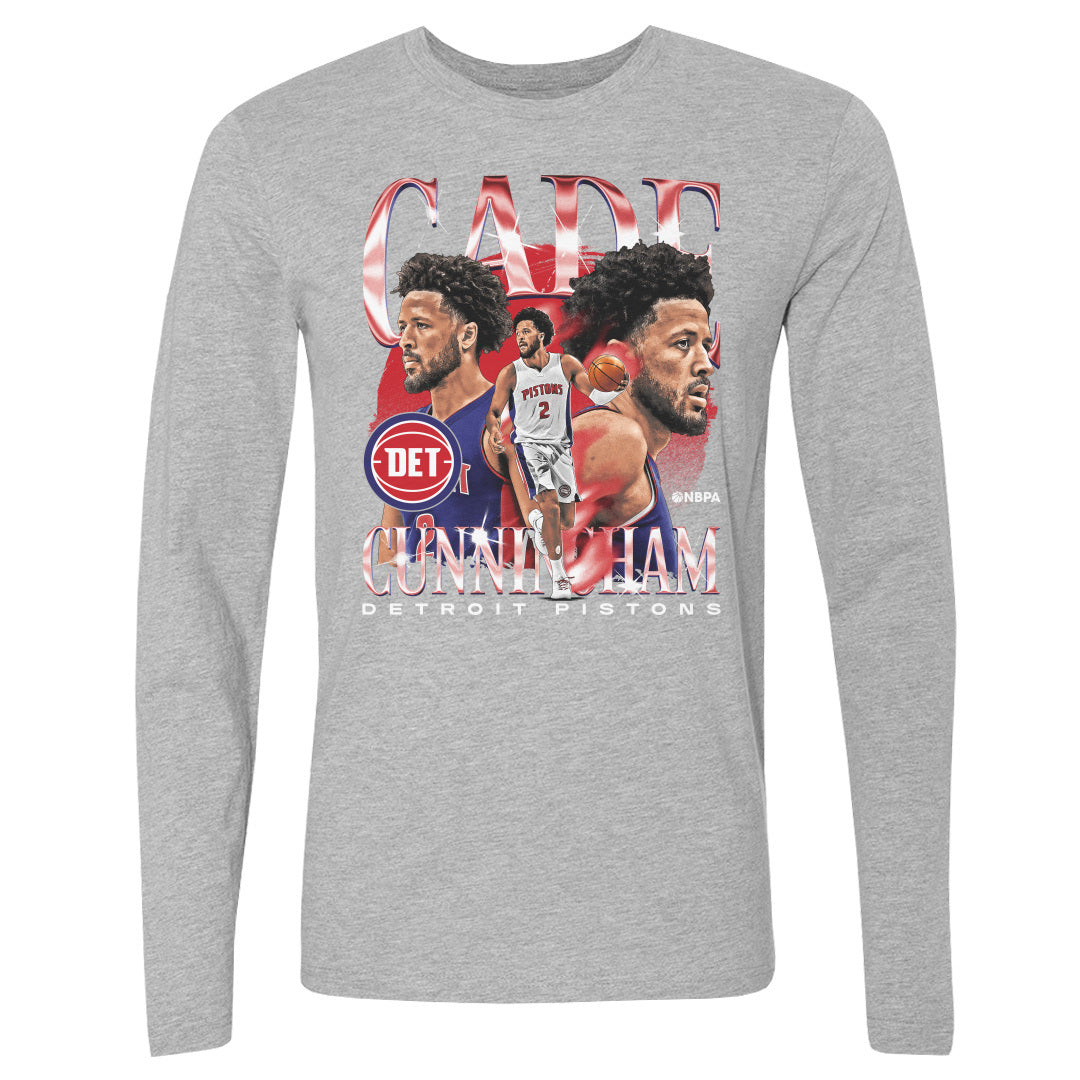 Cade Cunningham Men&#39;s Long Sleeve T-Shirt | 500 LEVEL